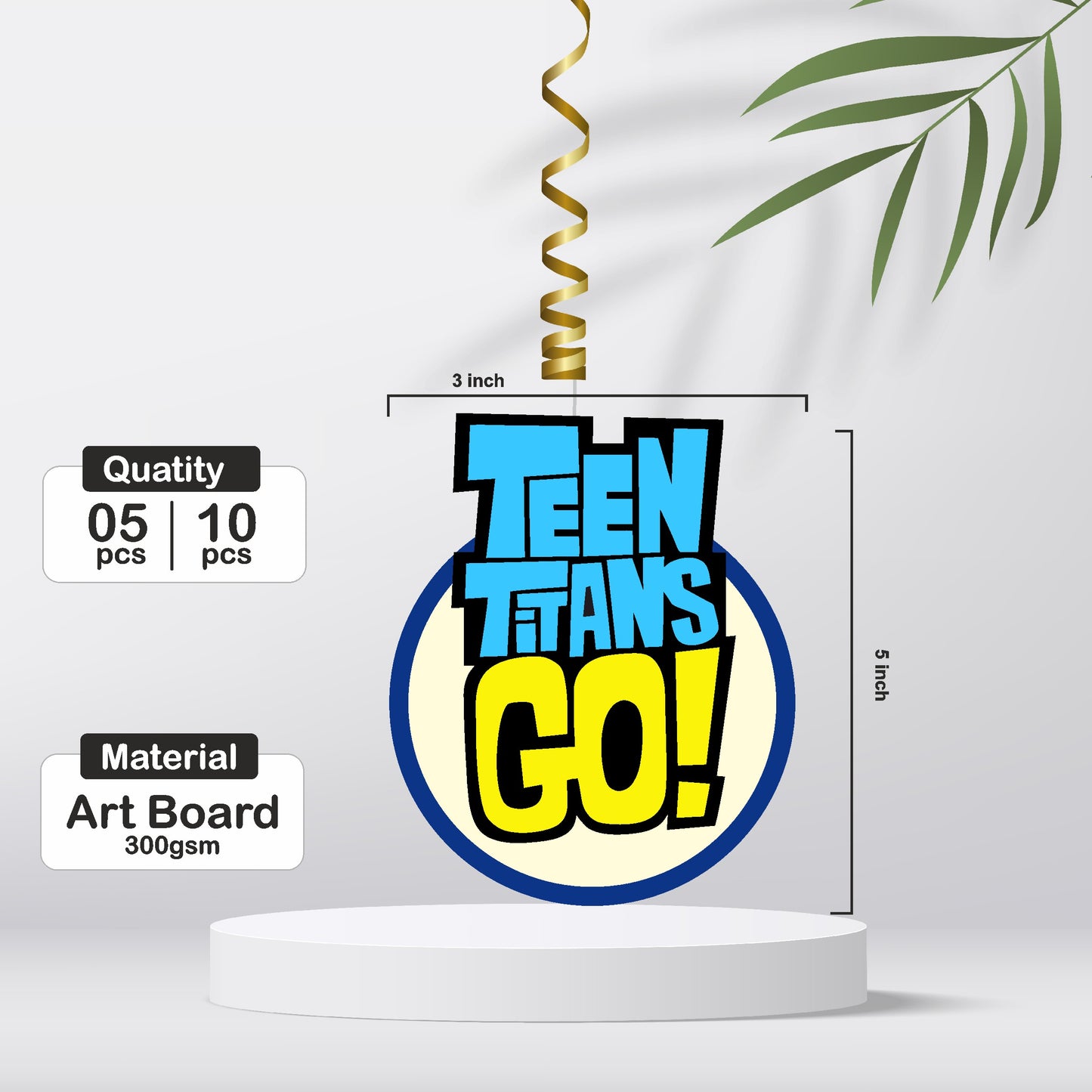Teen Titans Theme Classic Swirls