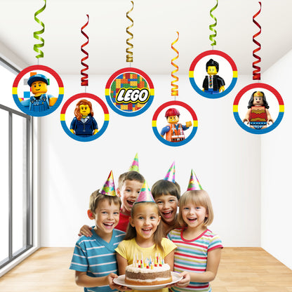 LEGO Theme Round Swirls My Store