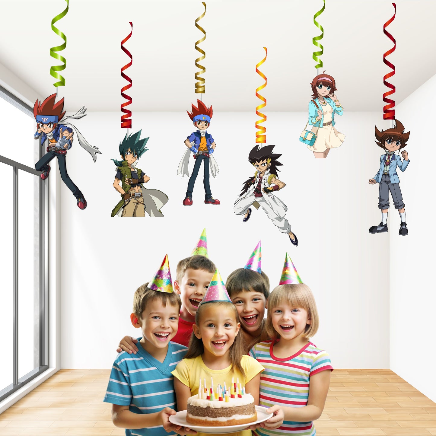 Beyblade Theme Metal Fusion Swirls