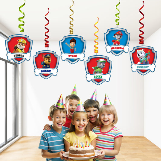 Paw Patrol Theme Classic Swirls