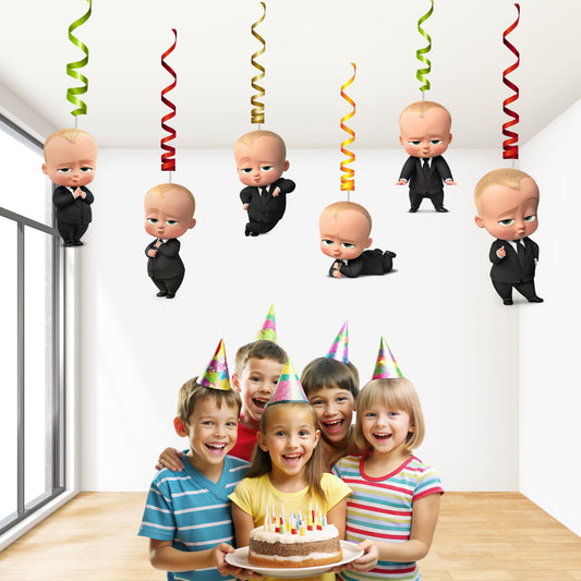 Boss Baby Theme Classic Swirls