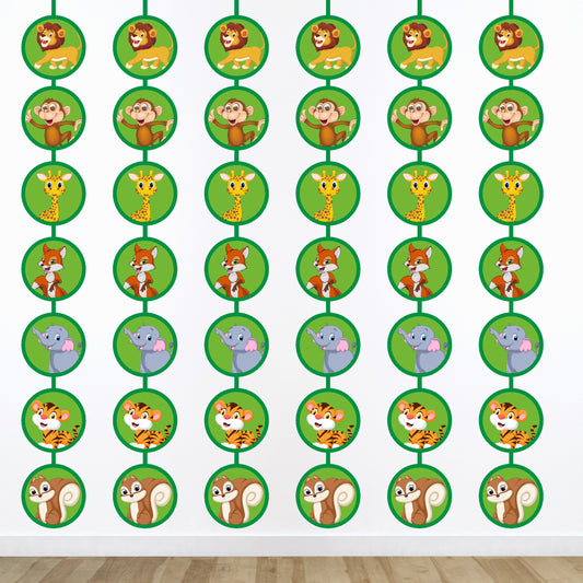 Jungle Theme Round Danglers