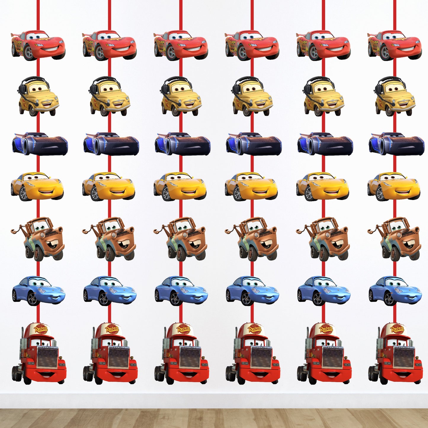 McQeen Car Theme Danglers