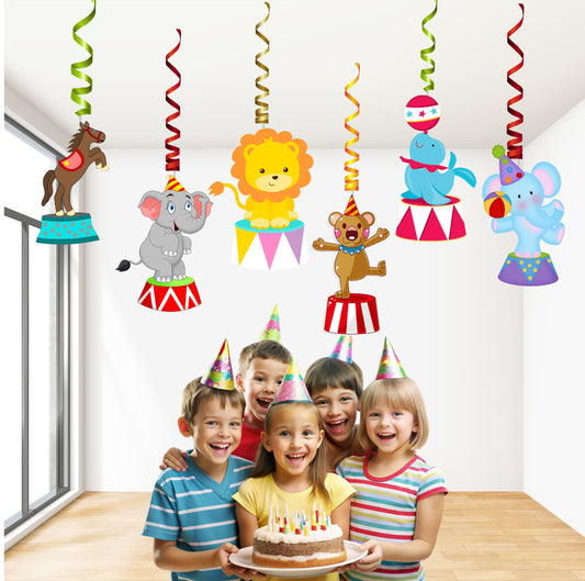 Carnival Theme Classic Swirls