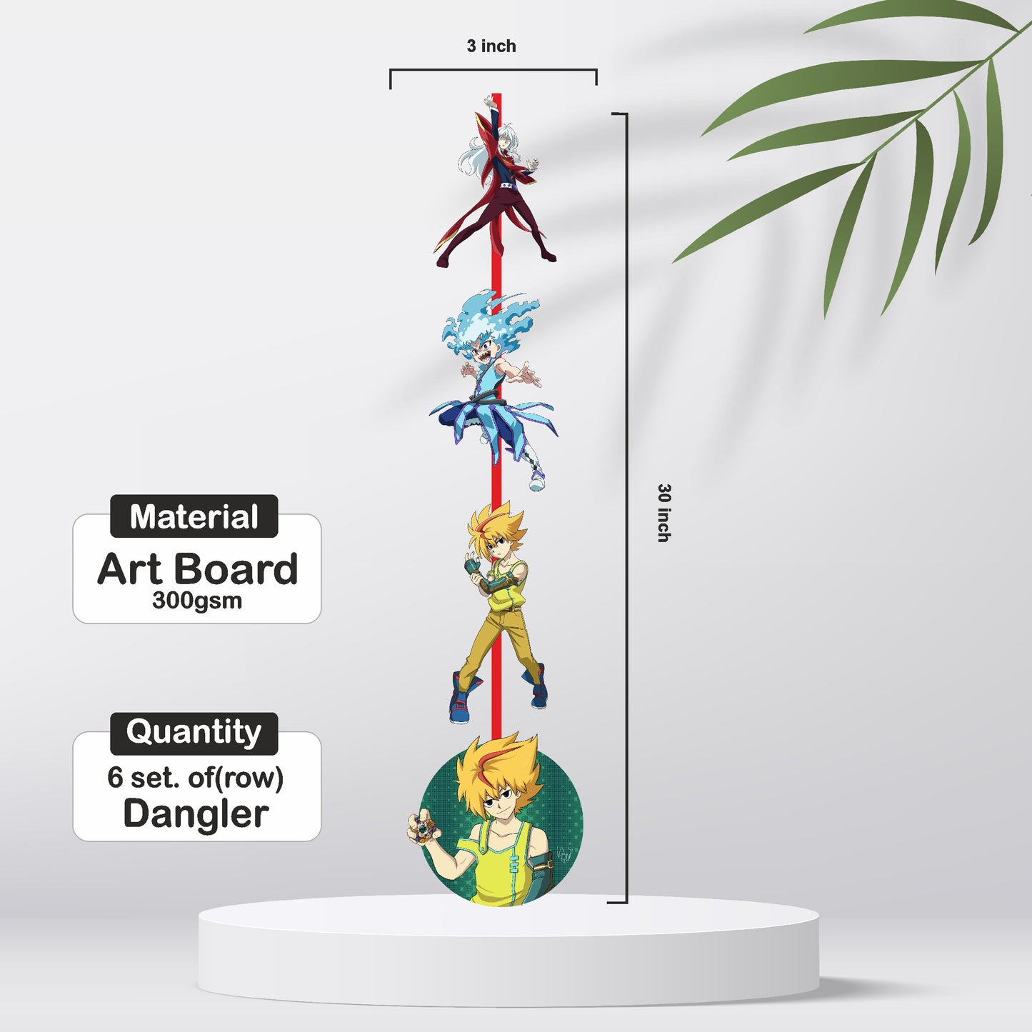 Beyblade Theme Danglers