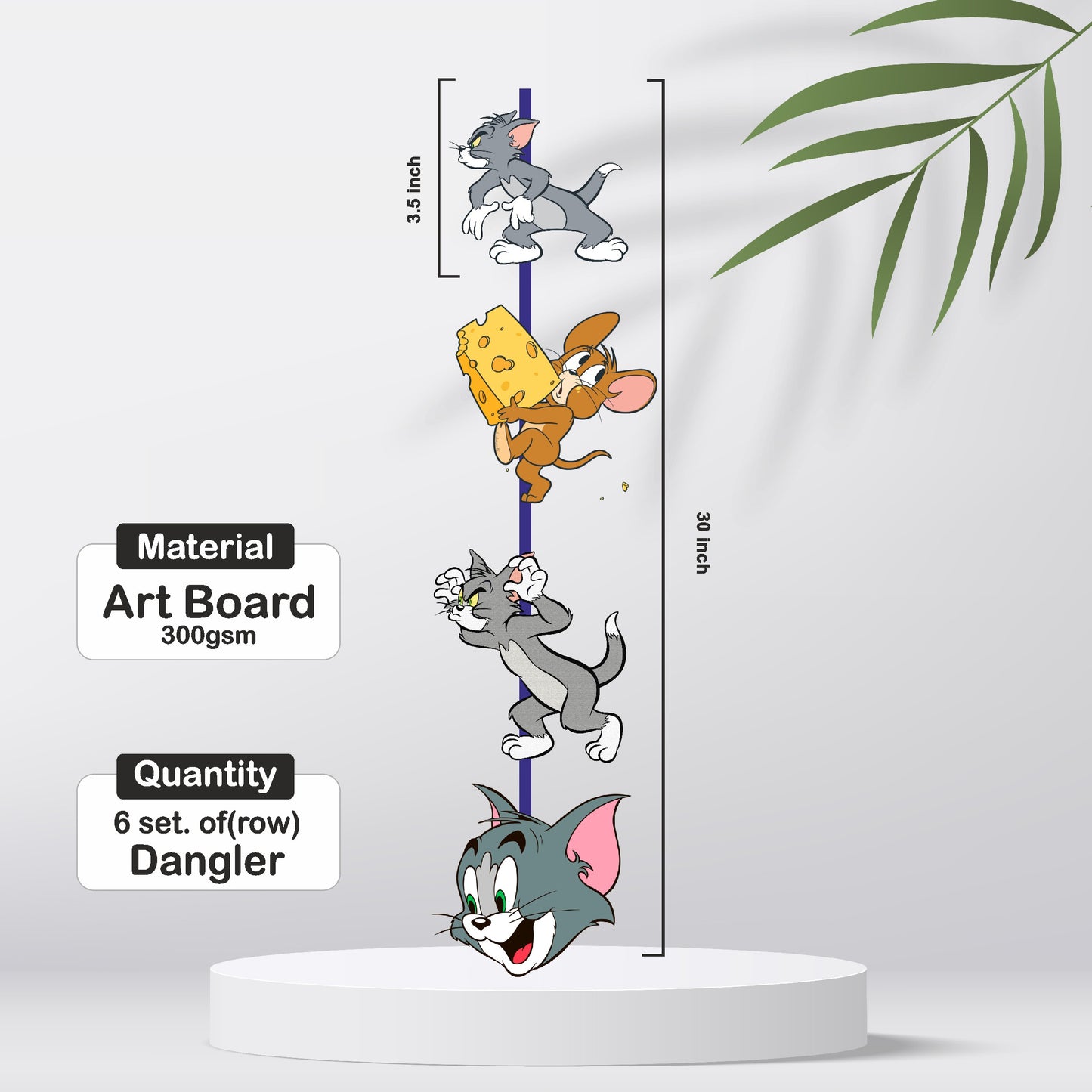 Tom & Jerry Theme Character Danglers