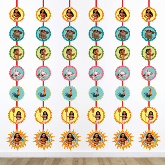 Moana Theme Round Danglers