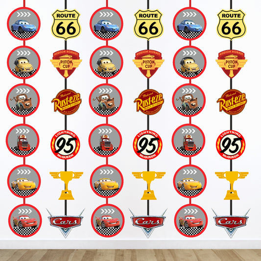 McQeen Car Theme Classic Danglers