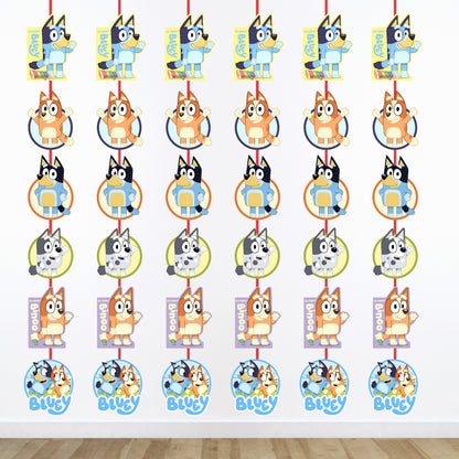 Classic Bluey Birthday Danglers, Set of 6 — product image 1