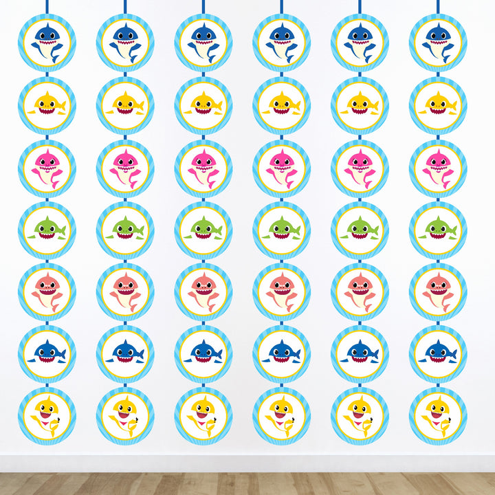 Baby Shark Theme Round Danglers My Store