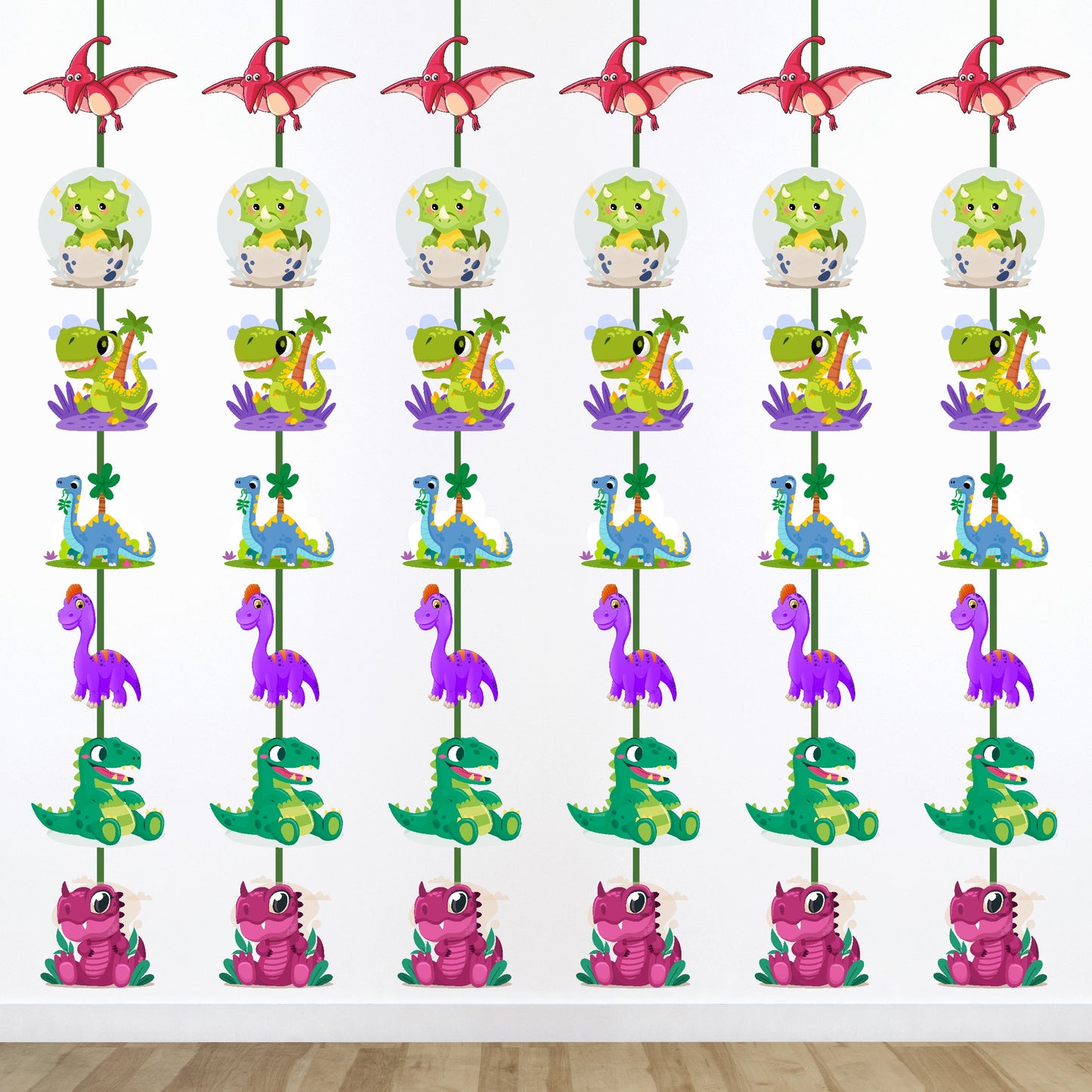 Dino Theme Classic Danglers