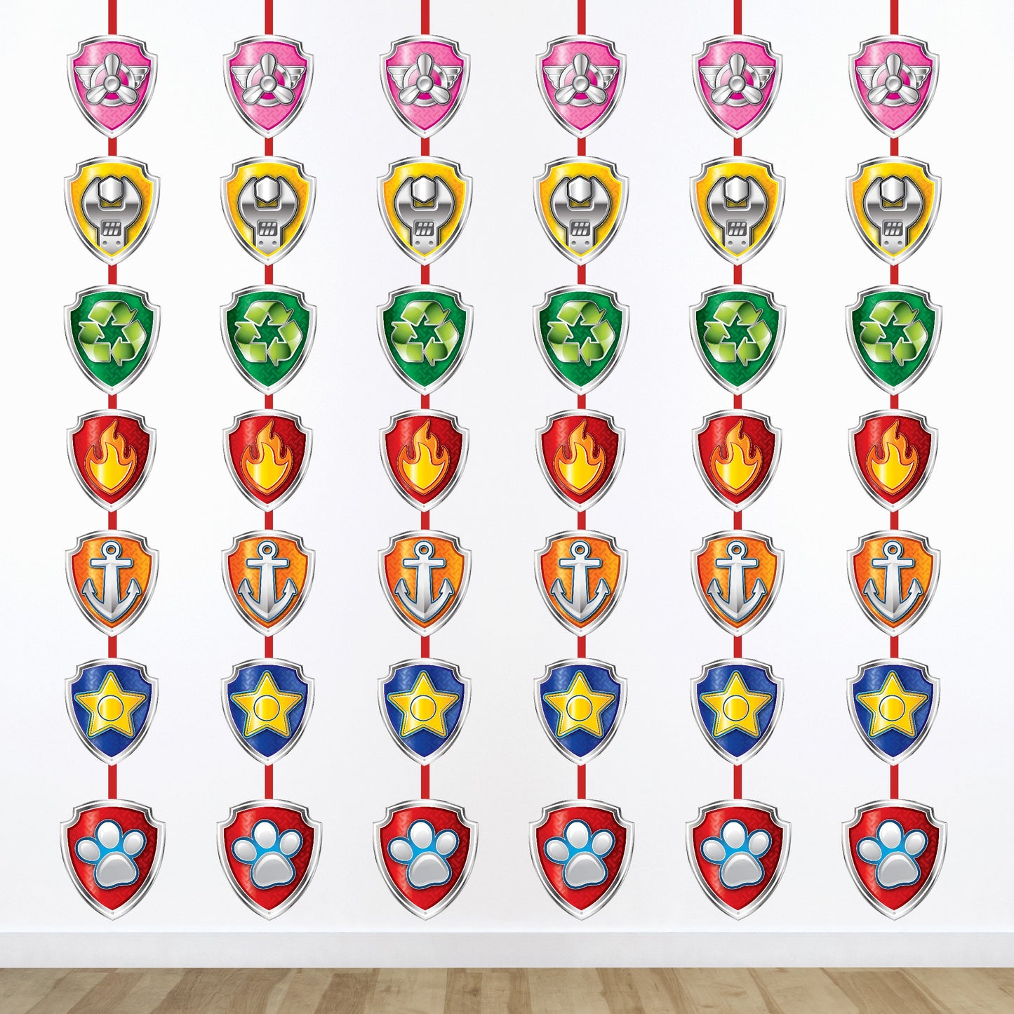 Paw Patrol Theme Icon Danglers
