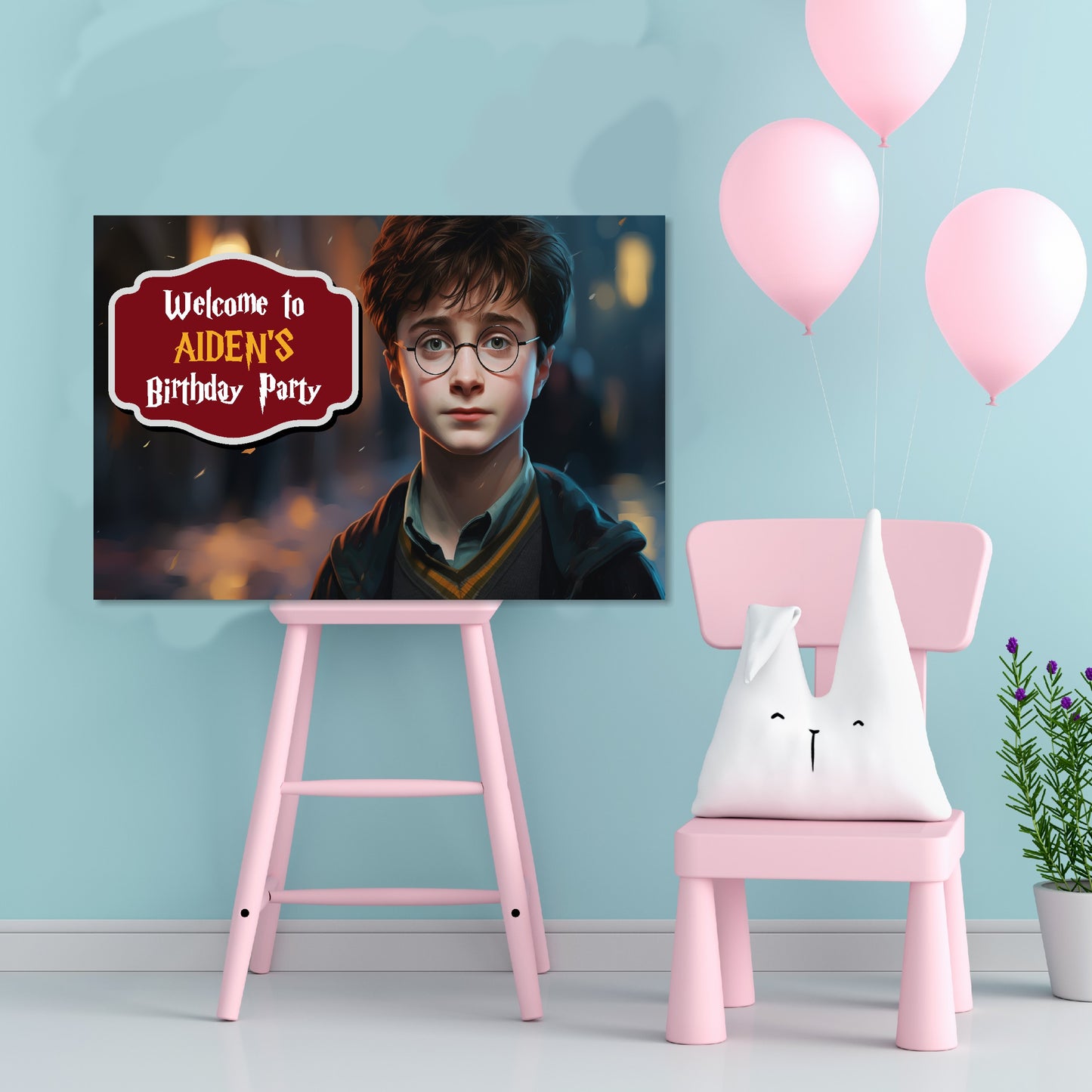Harry Potter Theme Welcome Board