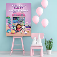 Gabby’s Dollhouse Theme Welcome Board My Store