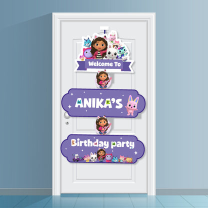 Gabby’s Dollhouse Theme Door Poster My Store