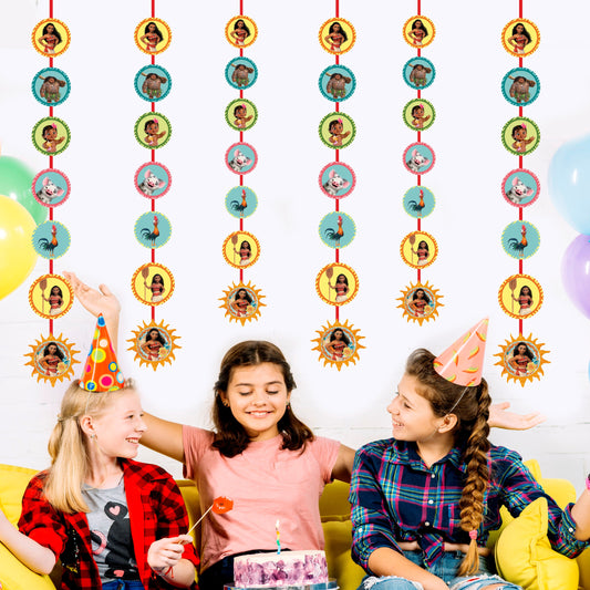 Moana Theme Round Danglers