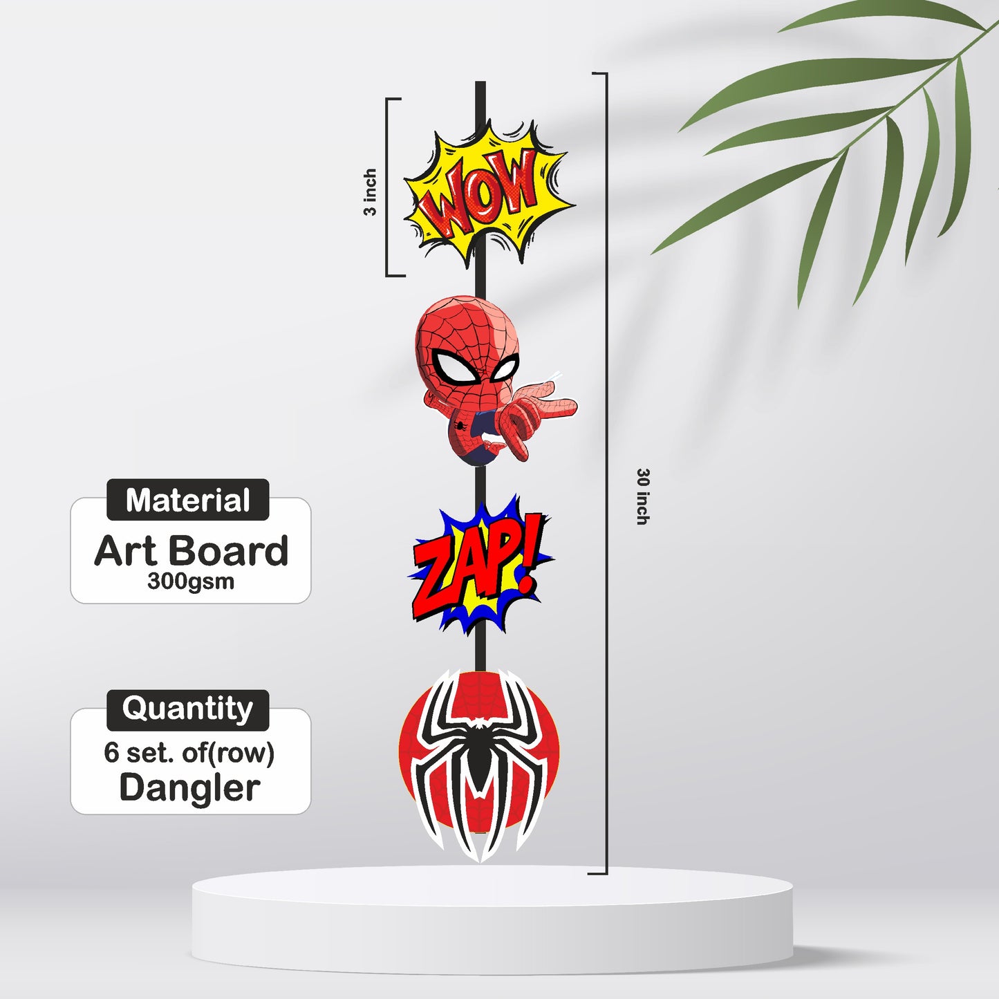 Spiderman Theme Classic Danglers