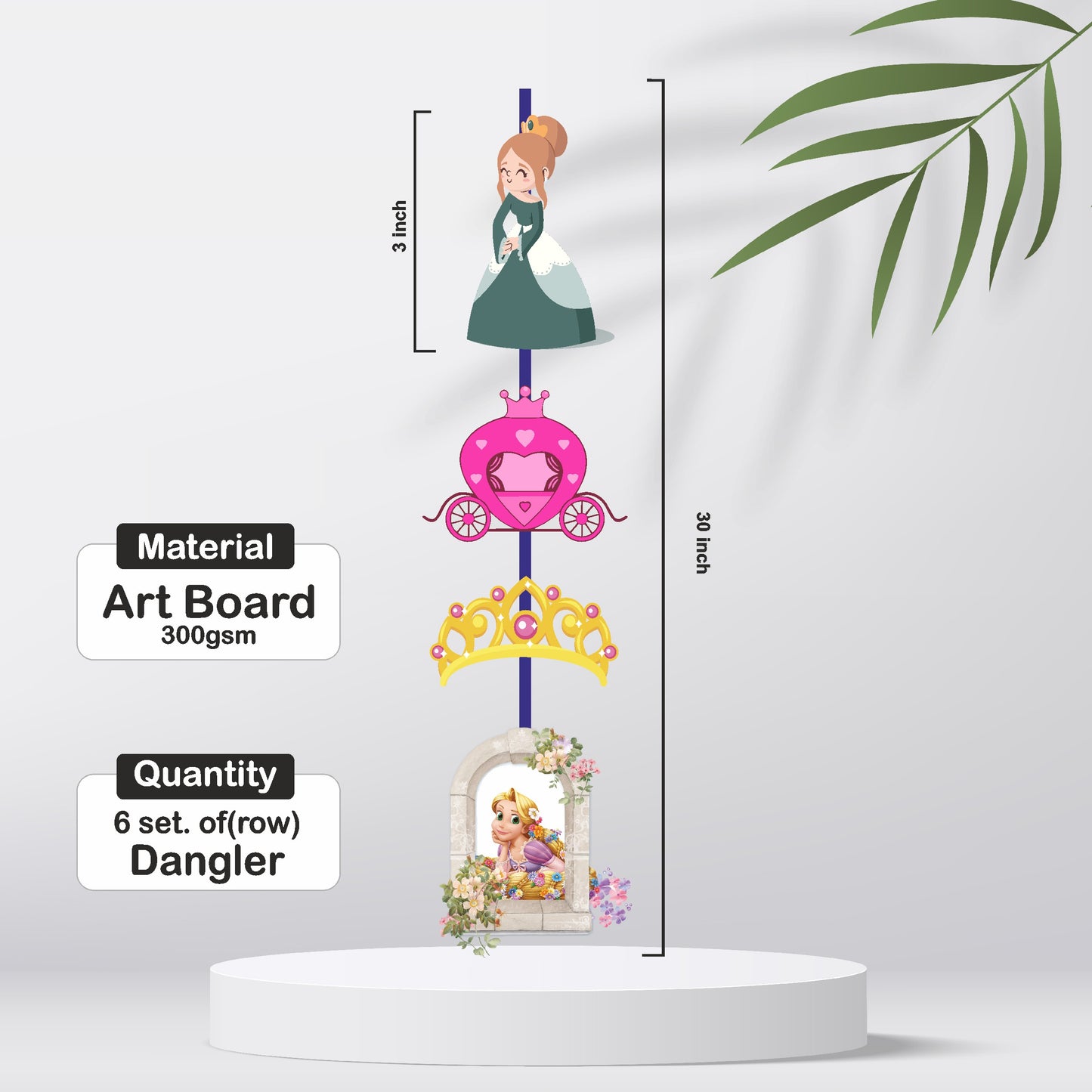 Princess Theme Classic Danglers