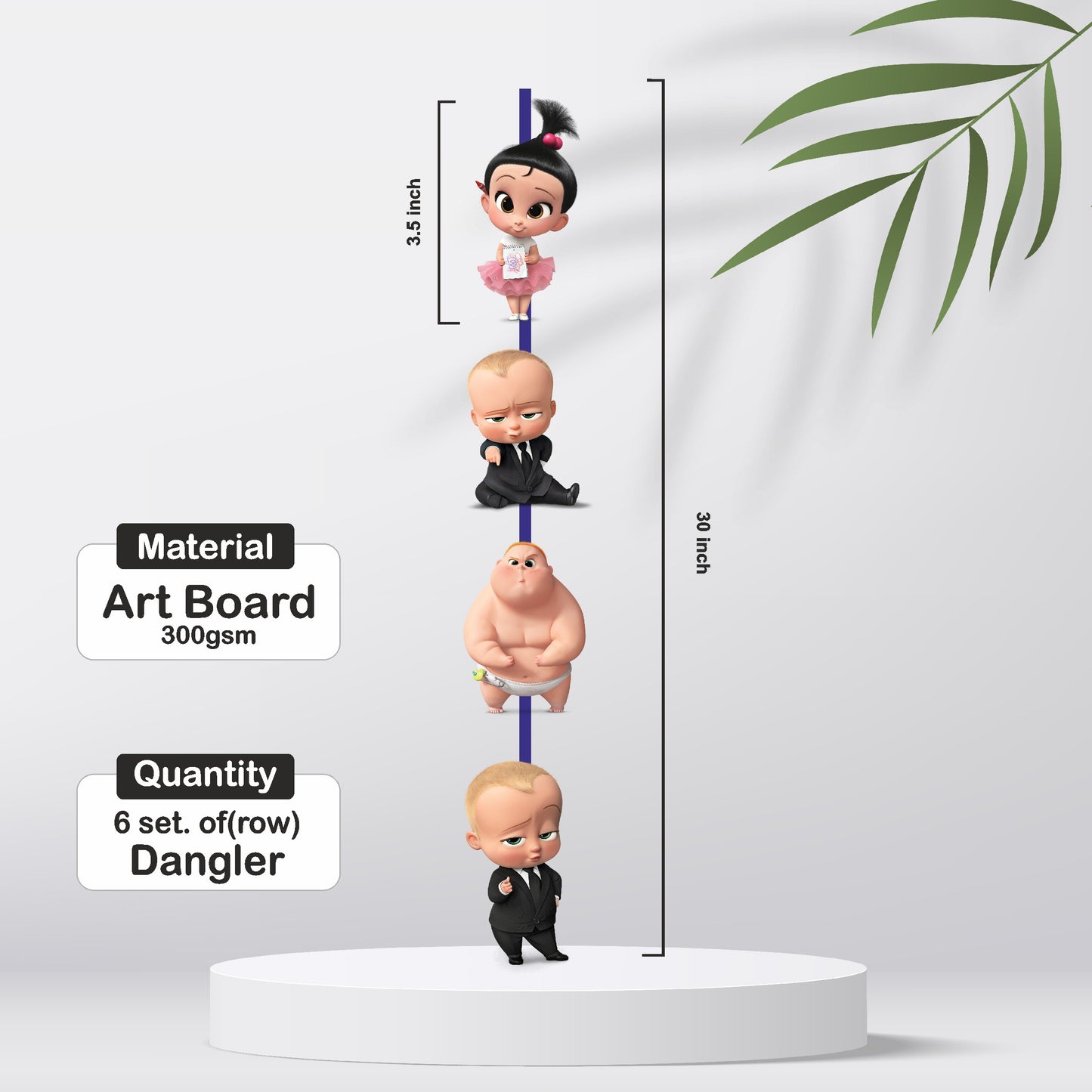 Boss Baby Theme Character Danglers
