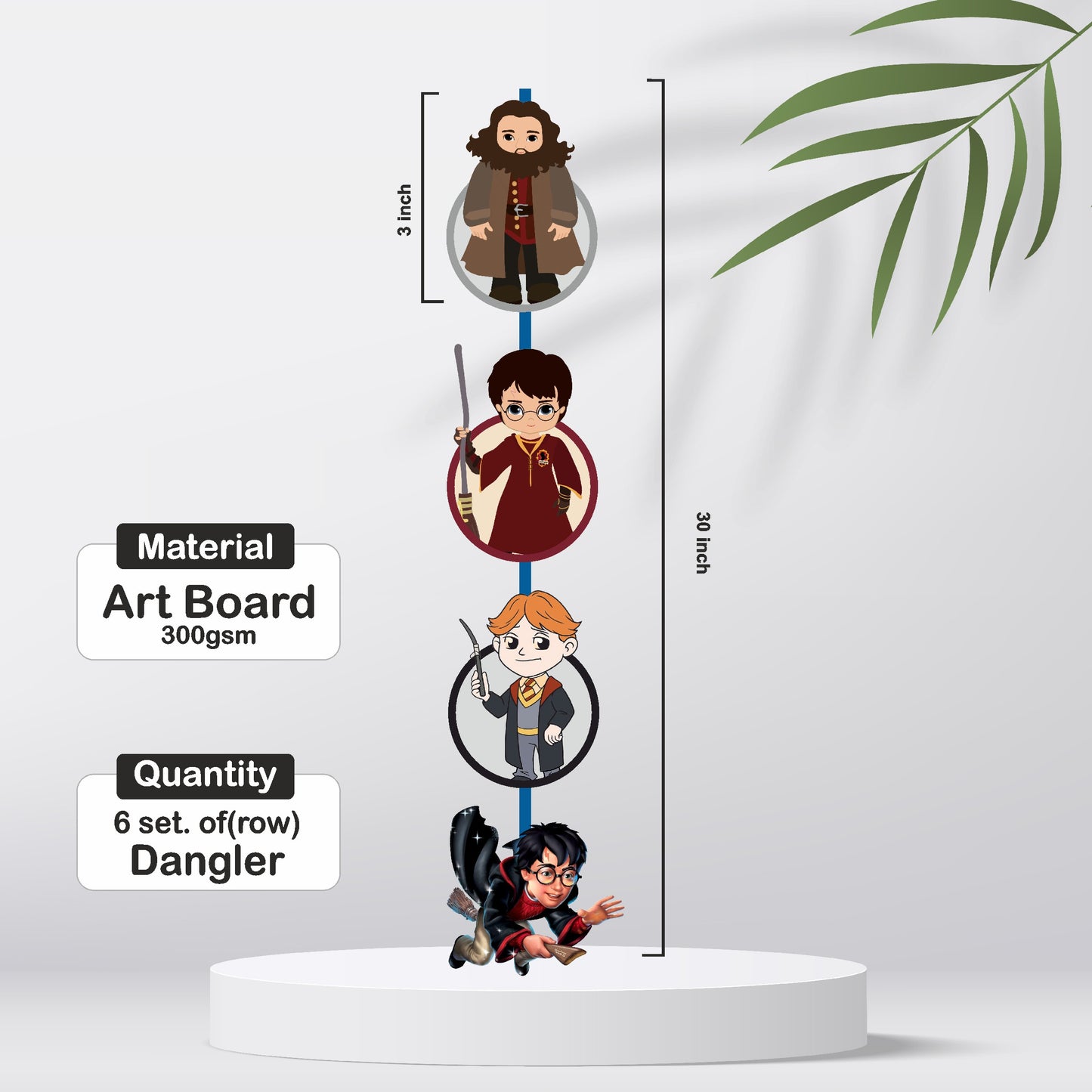 Harry Potter Theme Character Danglers