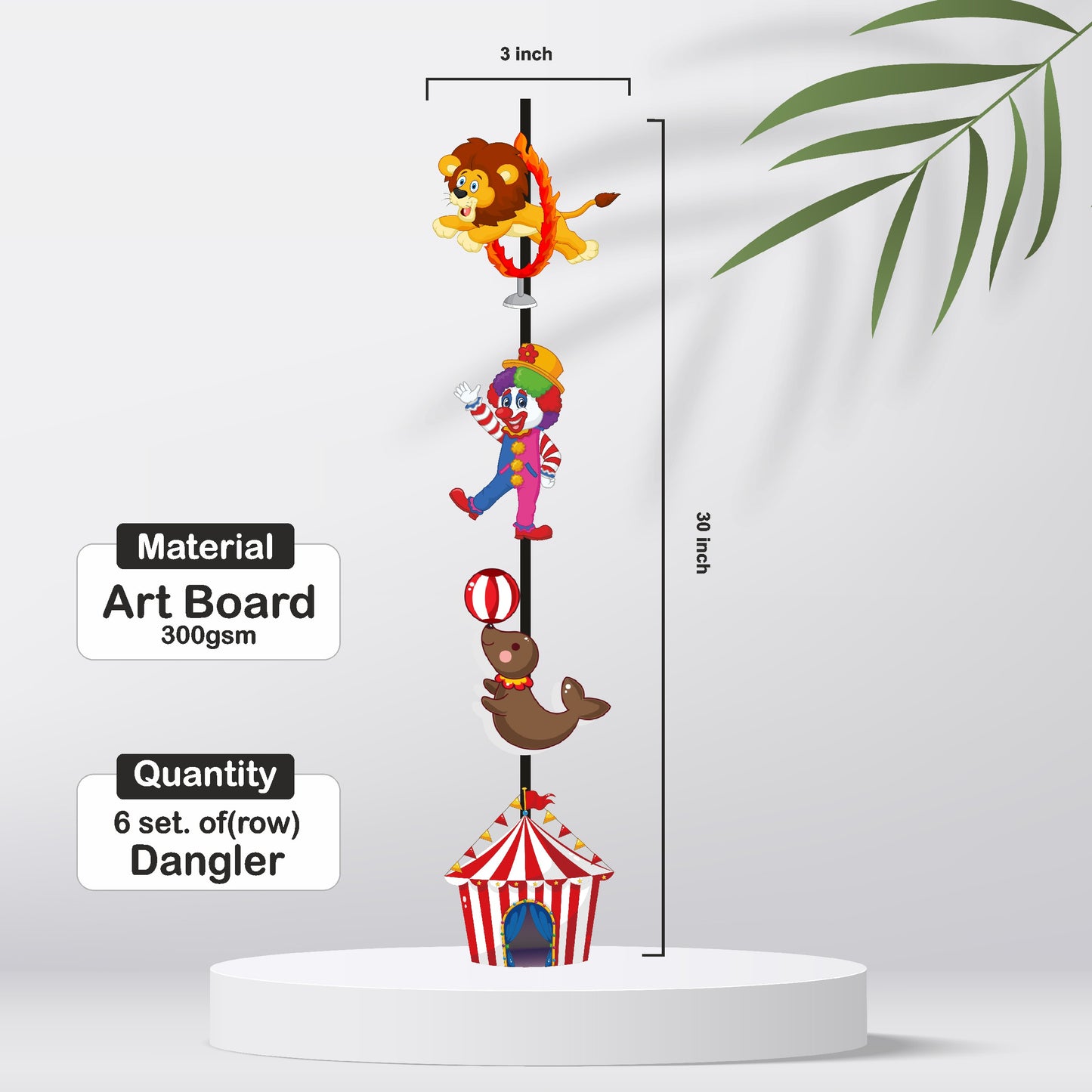 Carnival Theme Danglers