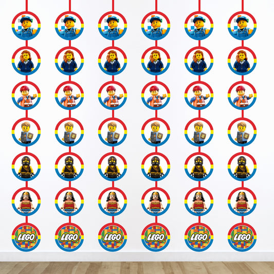 Lego Theme Round Danglers