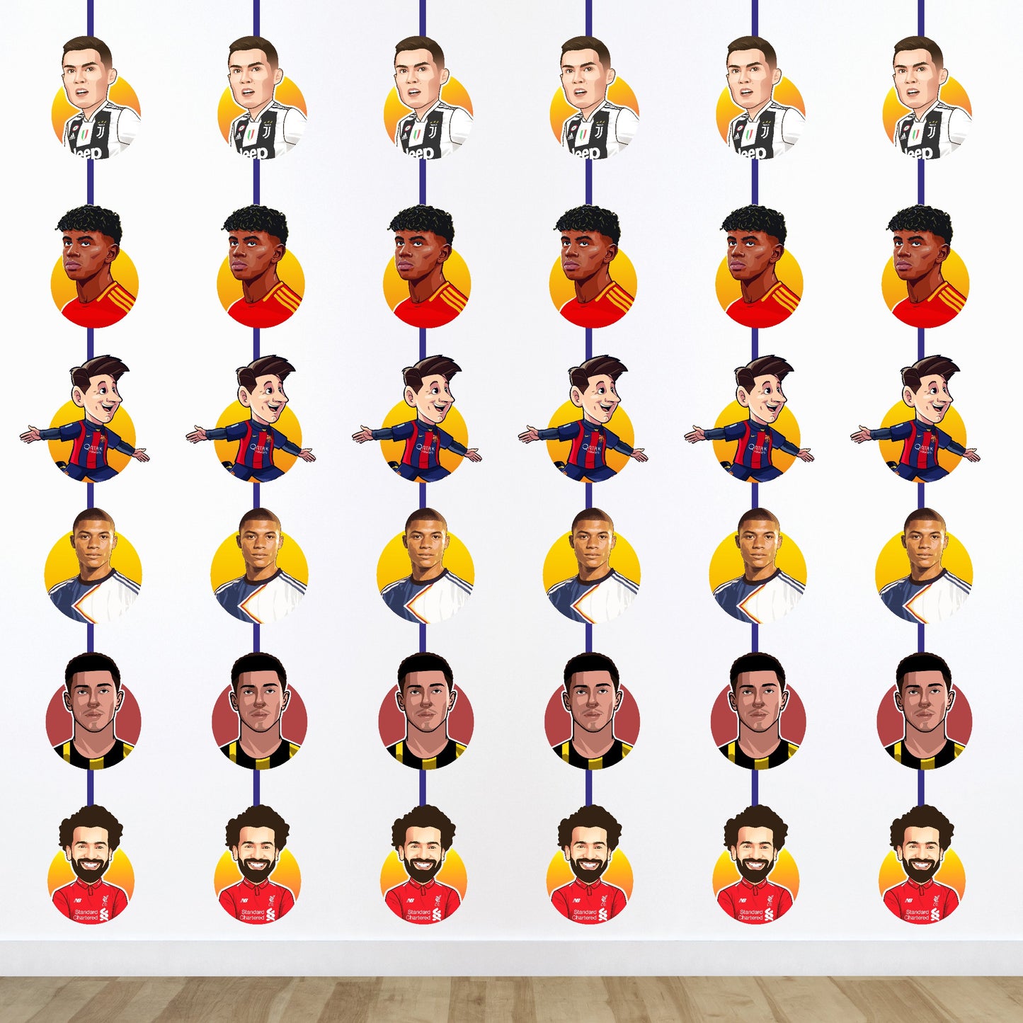 Football Theme Character Danglers