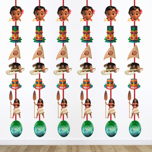 Moana Theme Classic Danglers