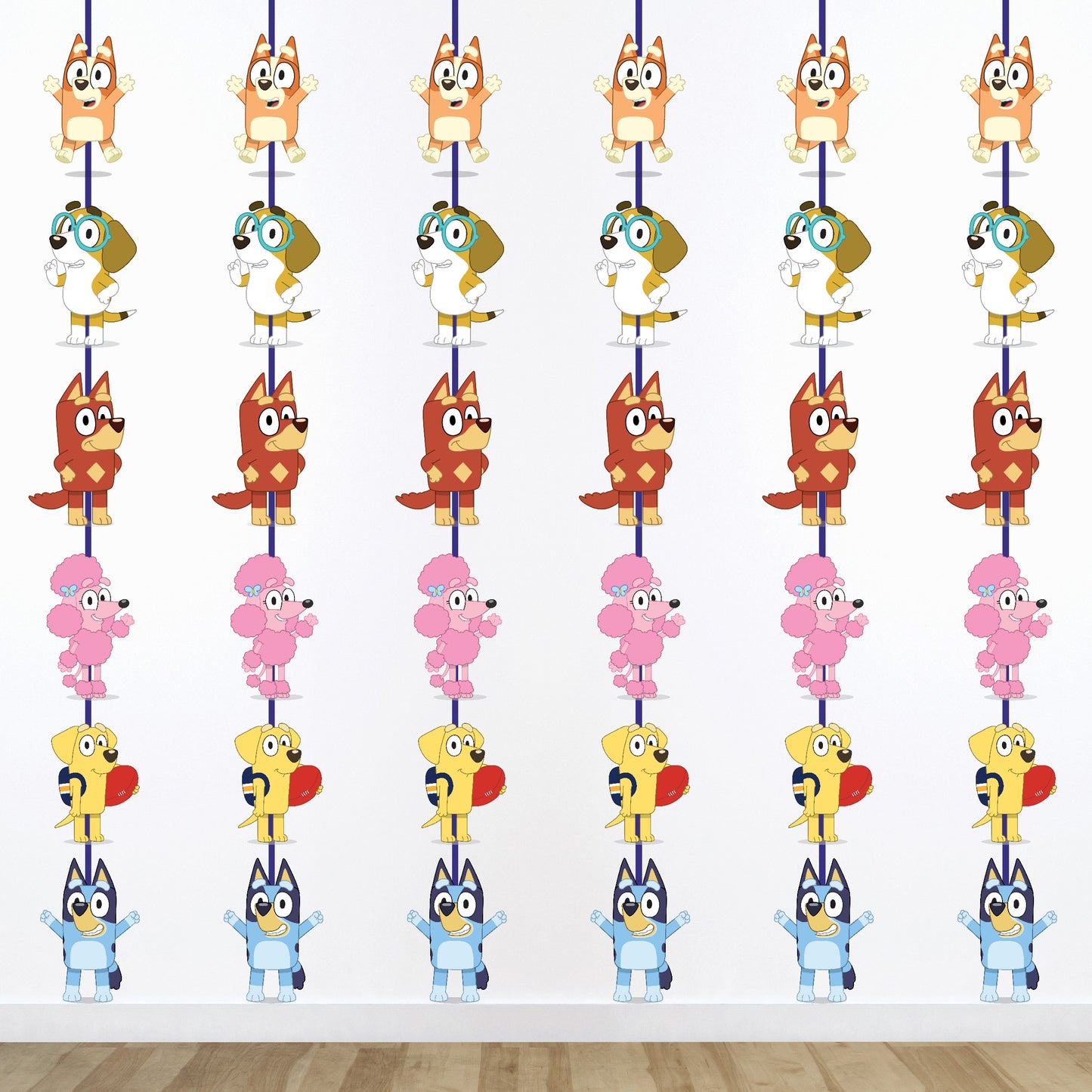 Bluey Theme Character Danglers