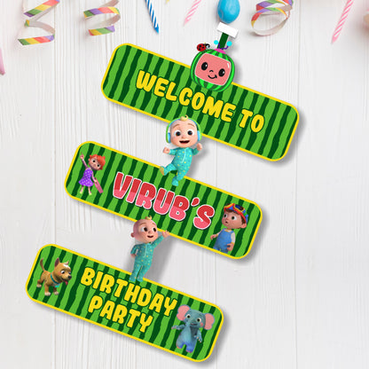 Cocomelon Theme Door Poster My Store