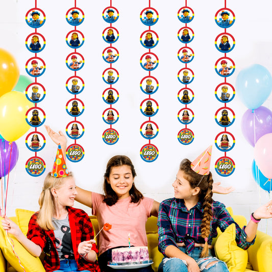 Lego Theme Round Danglers