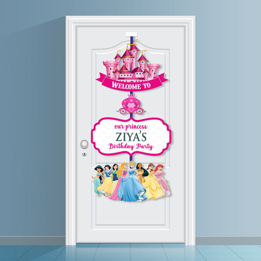 Princess Theme Door Poster