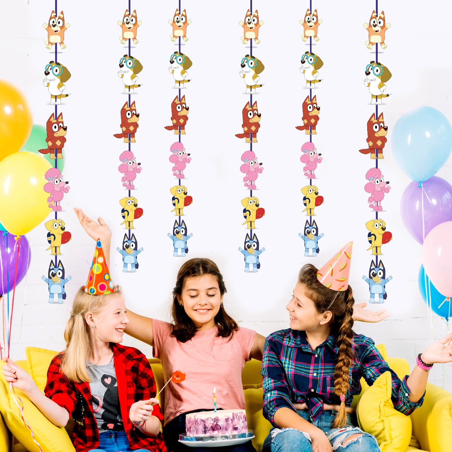 Bluey Theme Character Danglers