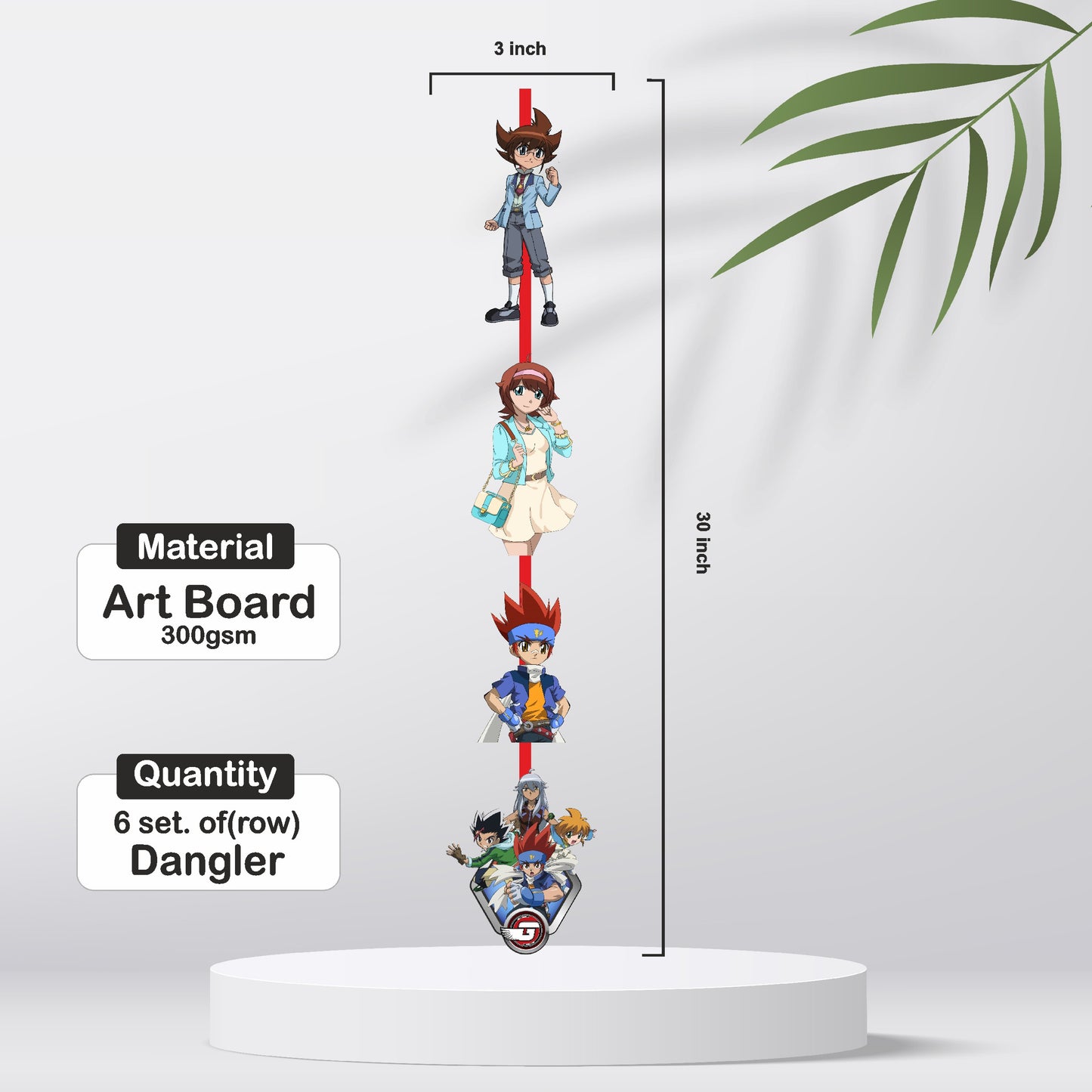 Beyblade Theme Metal Fusion Danglers