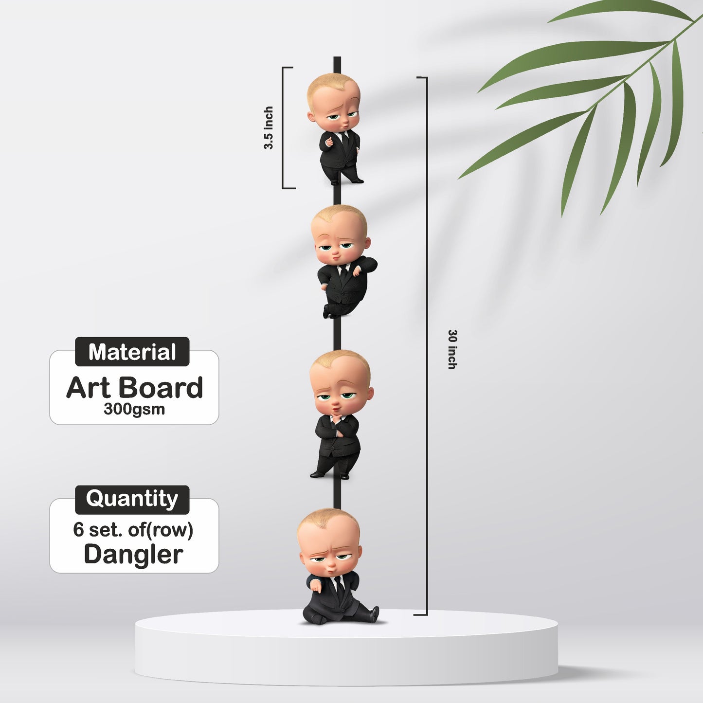 Boss Baby Theme Classic Danglers