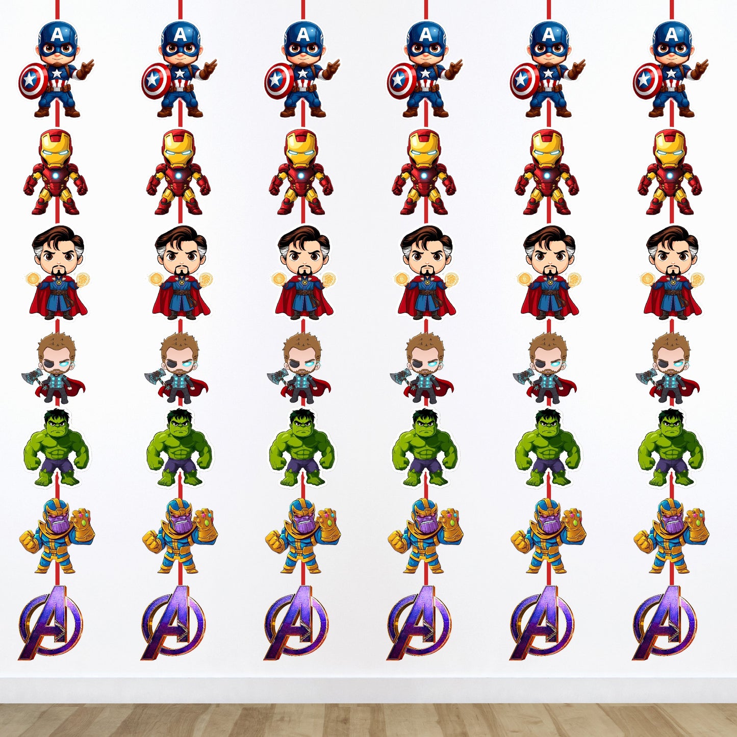 Avengers Theme Classic Danglers