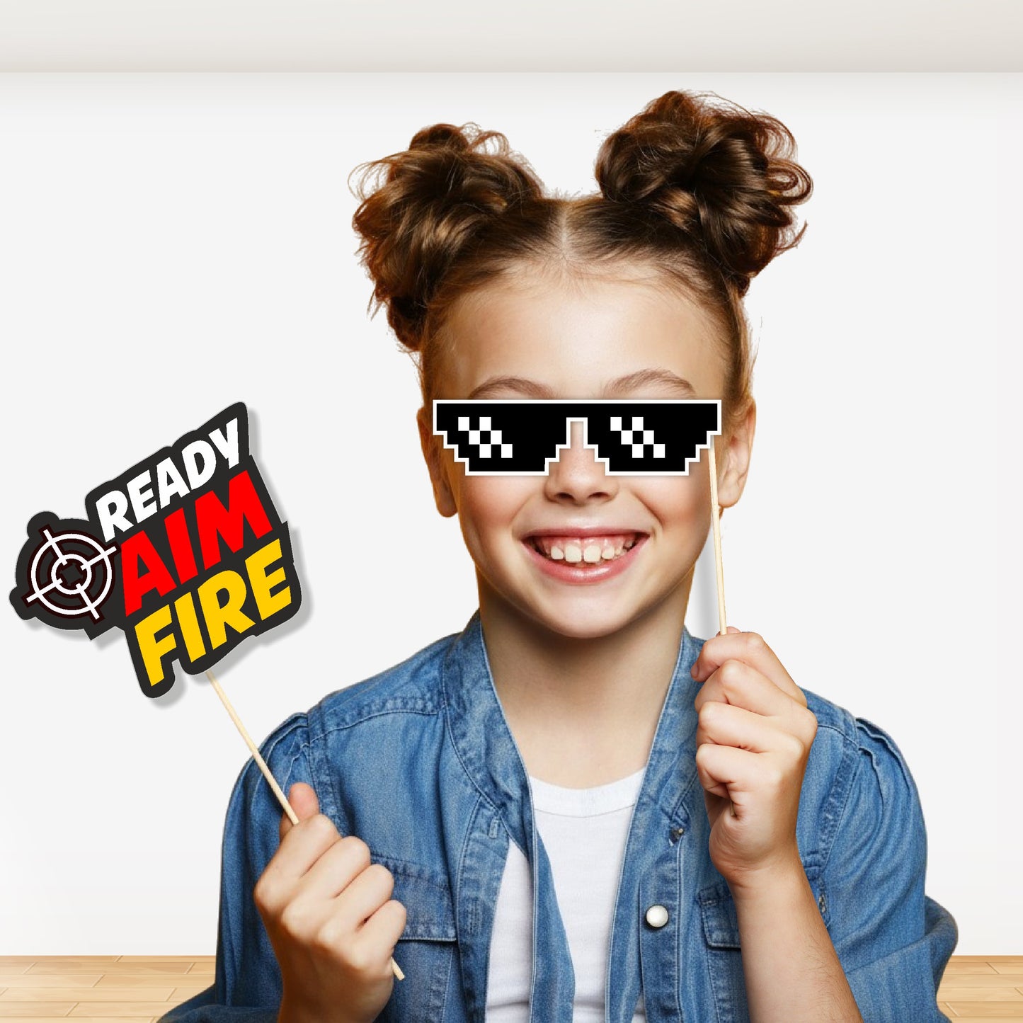 Nerf Gun Theme Props