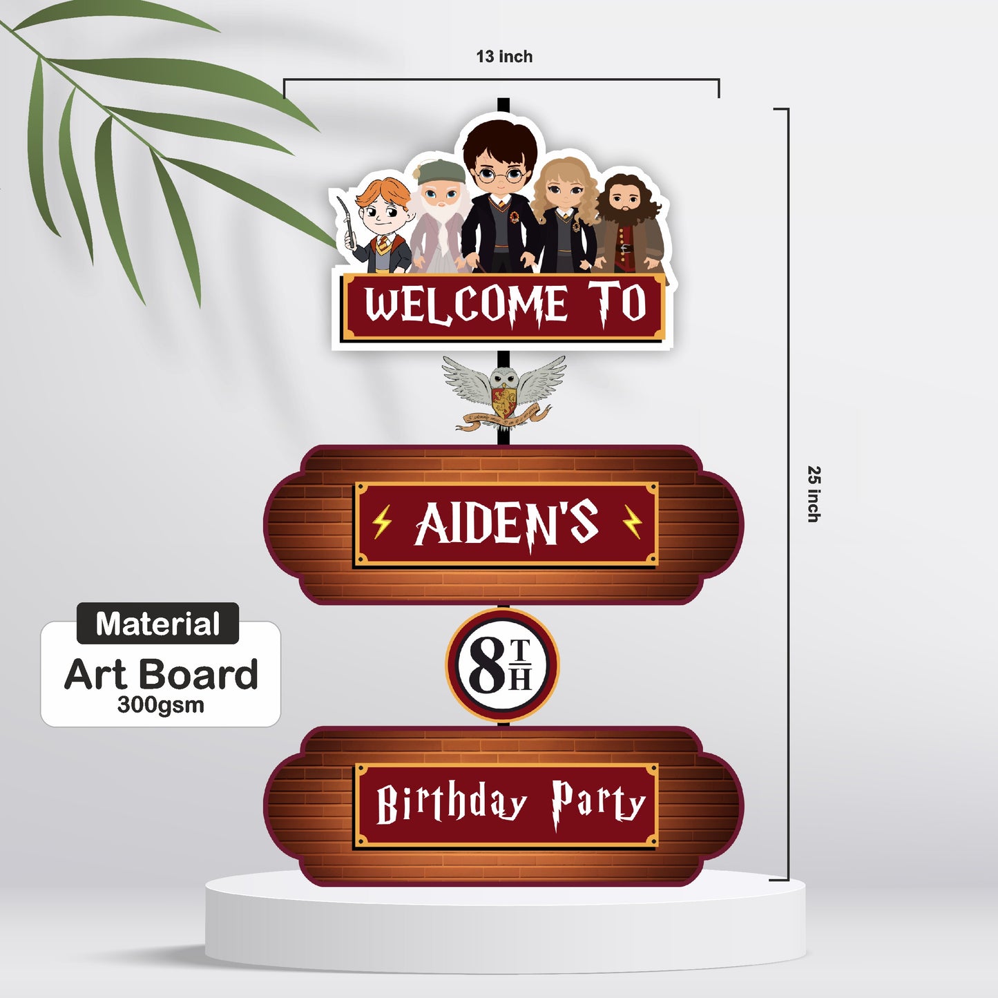 Harry Potter Theme Door Poster