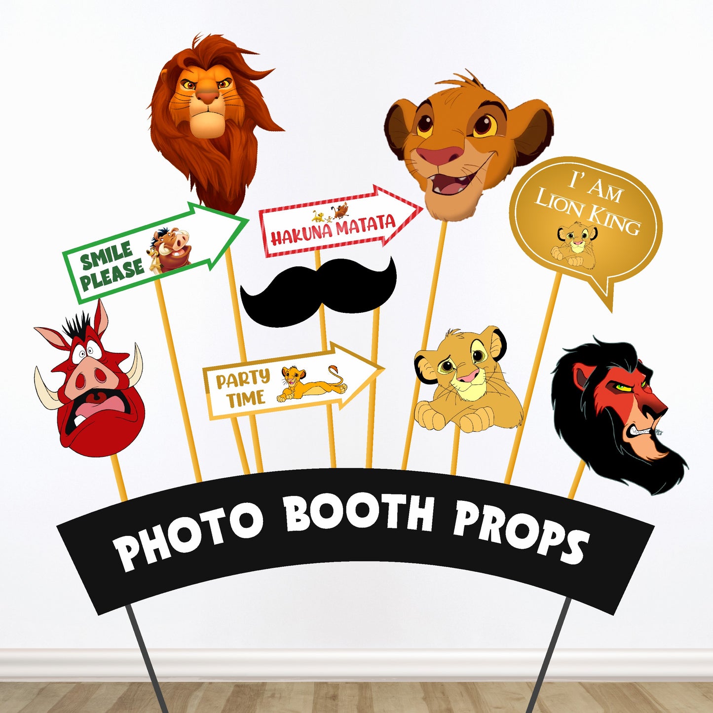 Lion King Theme Props