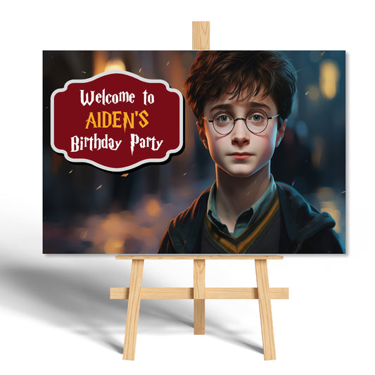 Harry Potter Theme Welcome Board