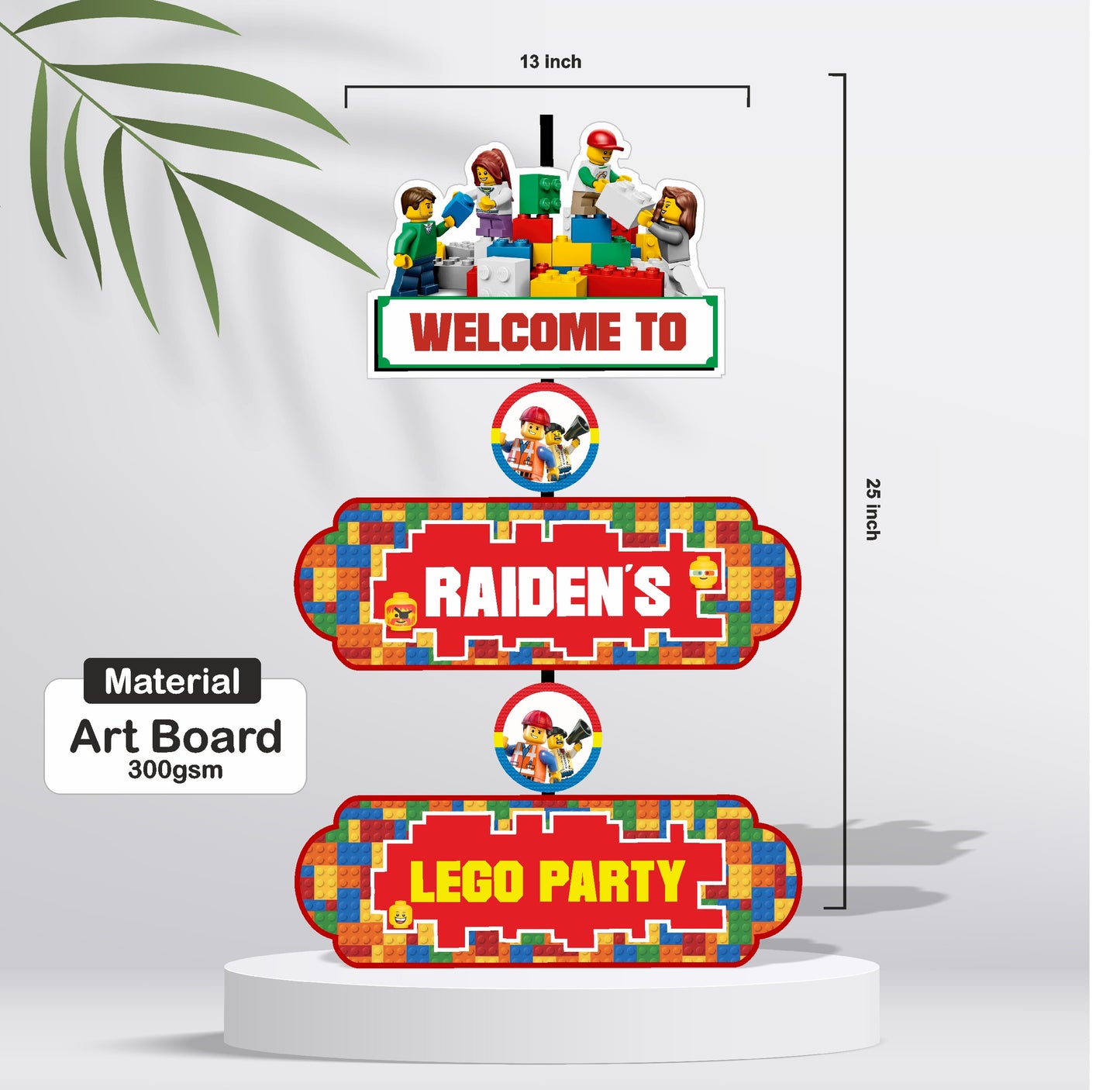 Lego Theme Door Poster