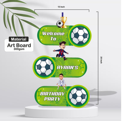 Football Theme Personalized Door Poster My Store