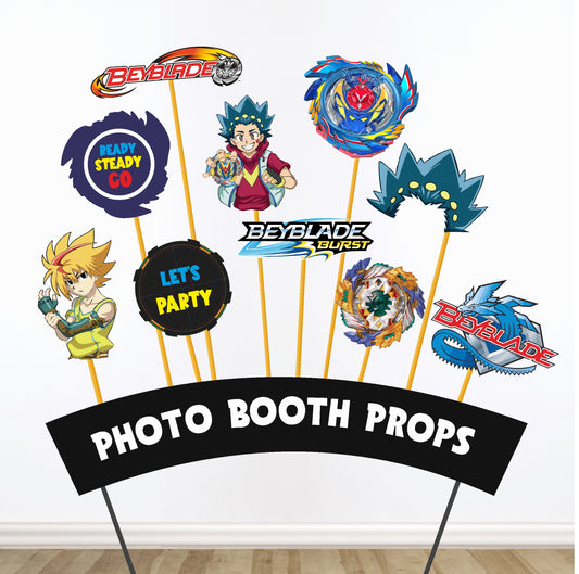 Beyblade Theme Props