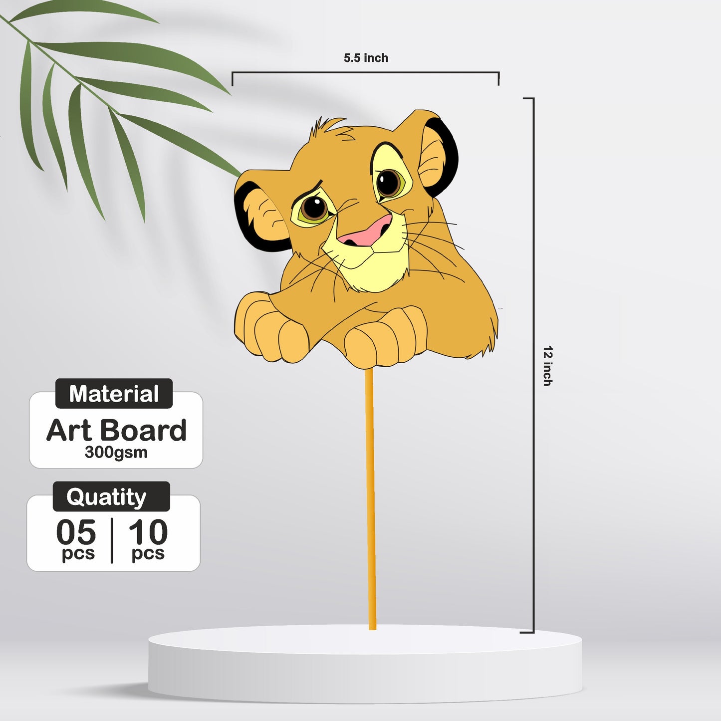 Lion King Theme Props