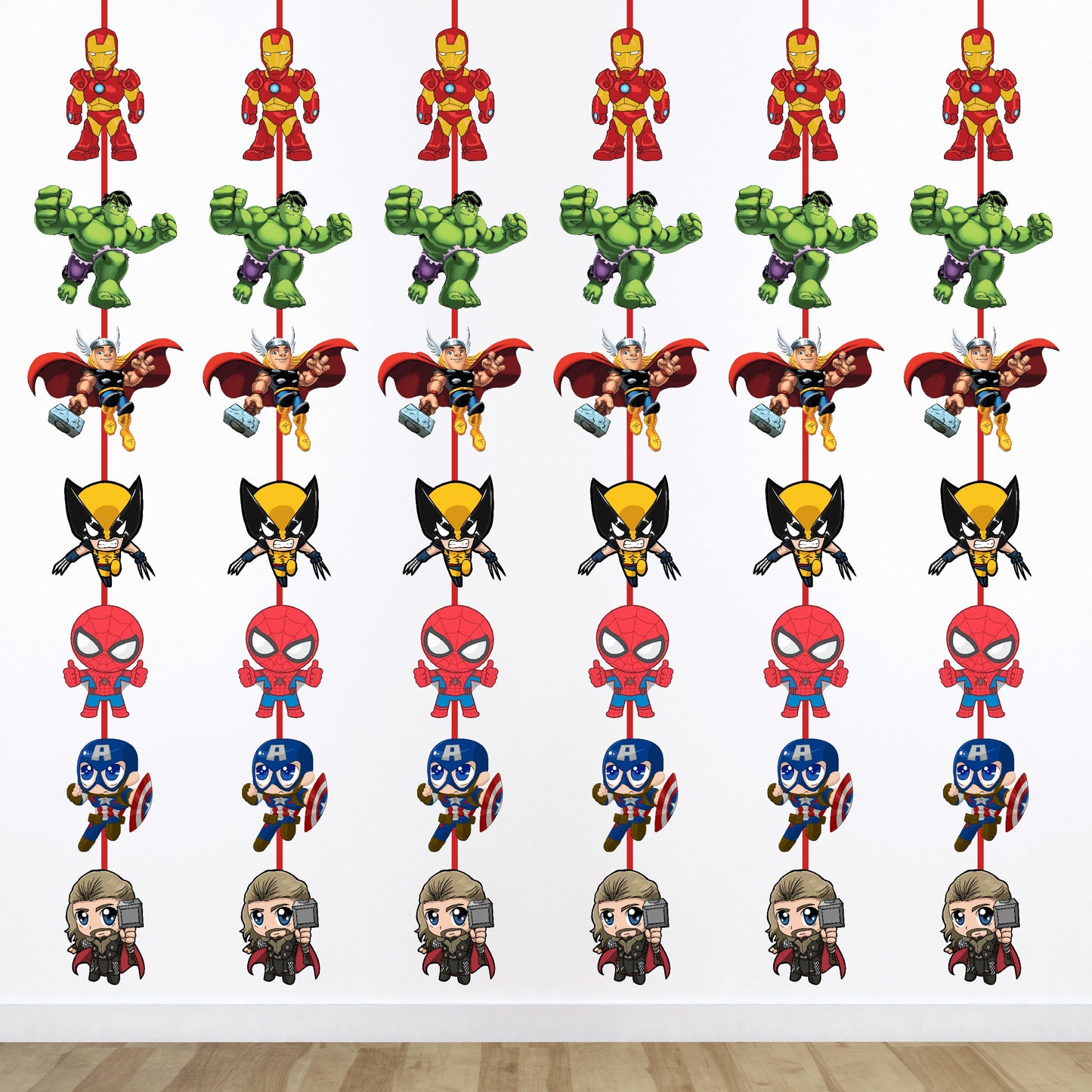 Avengers Theme Character Danglers