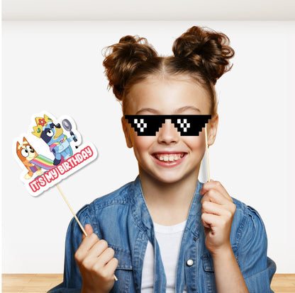 Bluey Photo Booth Props, Pack of 5 or 10 — product image 2