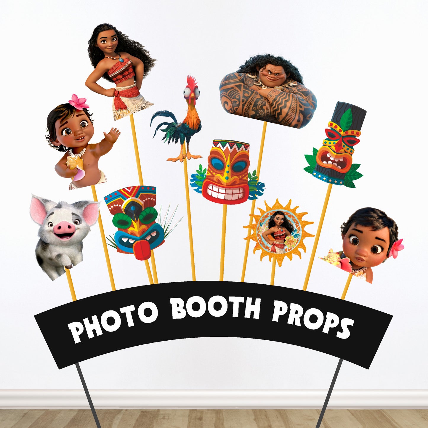 Moana Theme Classic Props