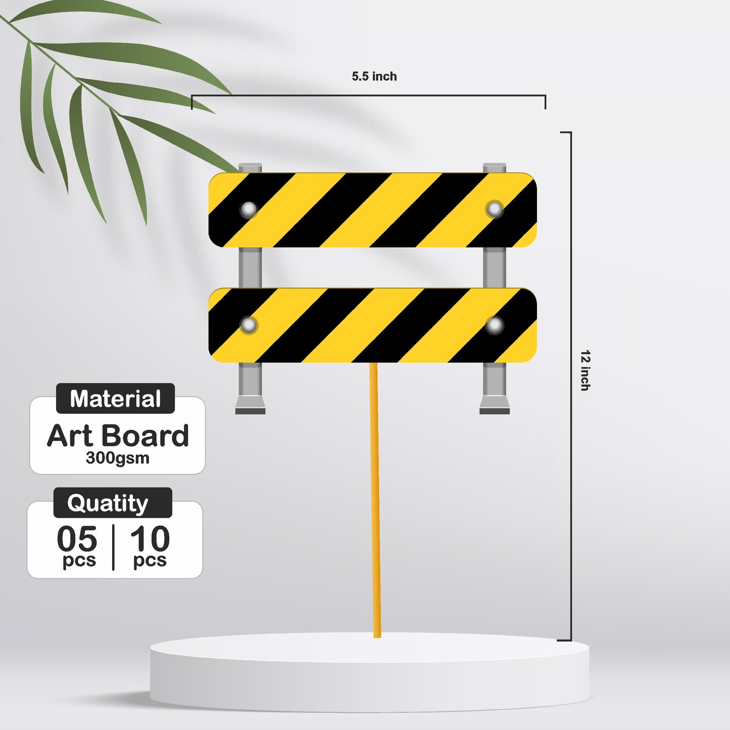 Construction Theme Props