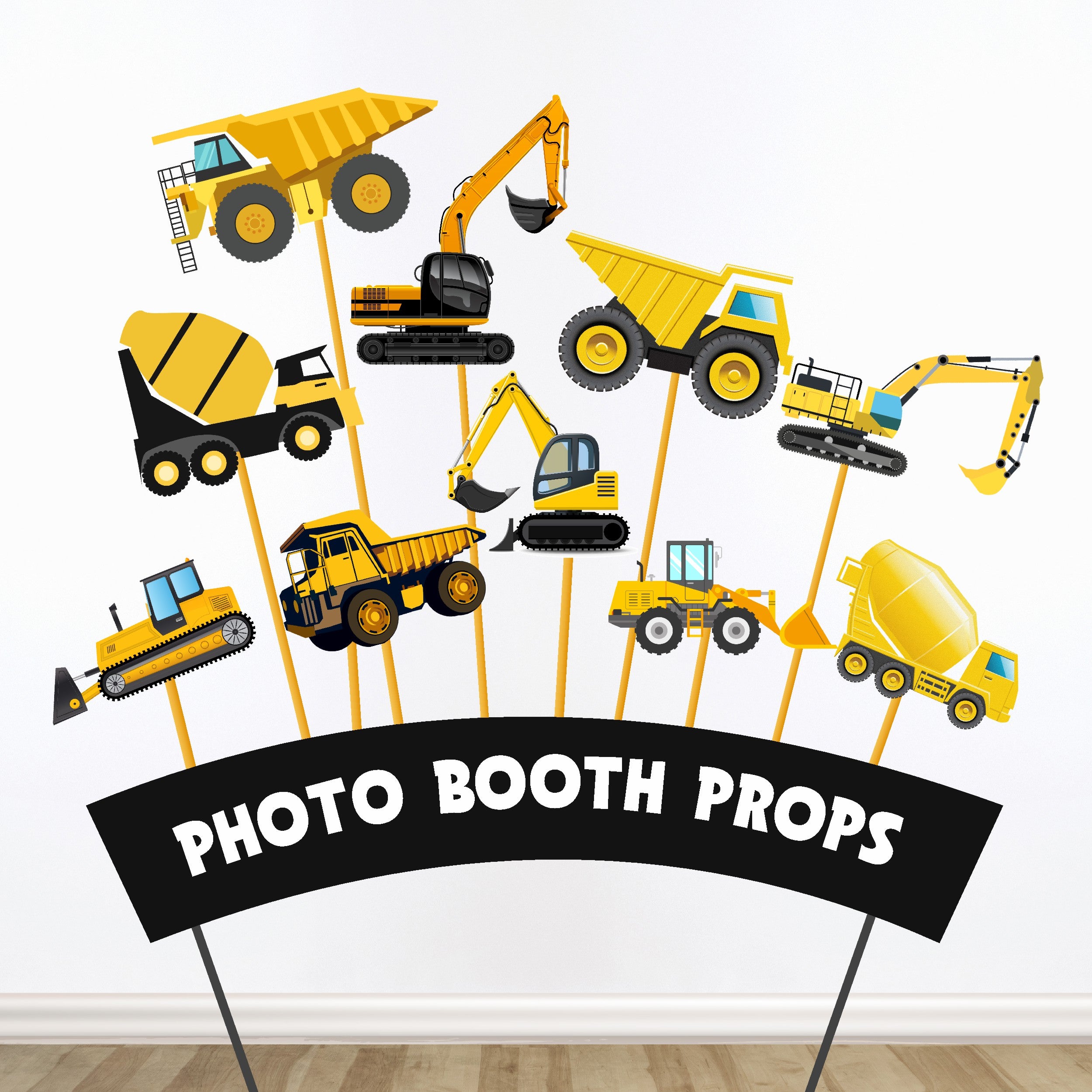 Construction Theme Classic Props – BluParty