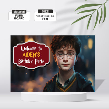 Harry Potter Theme Welcome Board